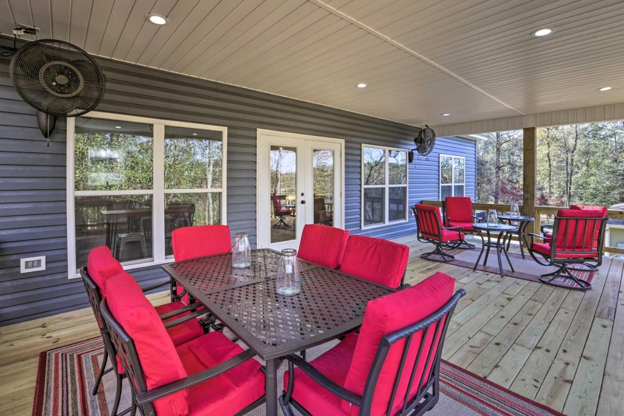 White Oak Creek Home With Views, Deck And Pool Access! Eufaula Exteriör bild