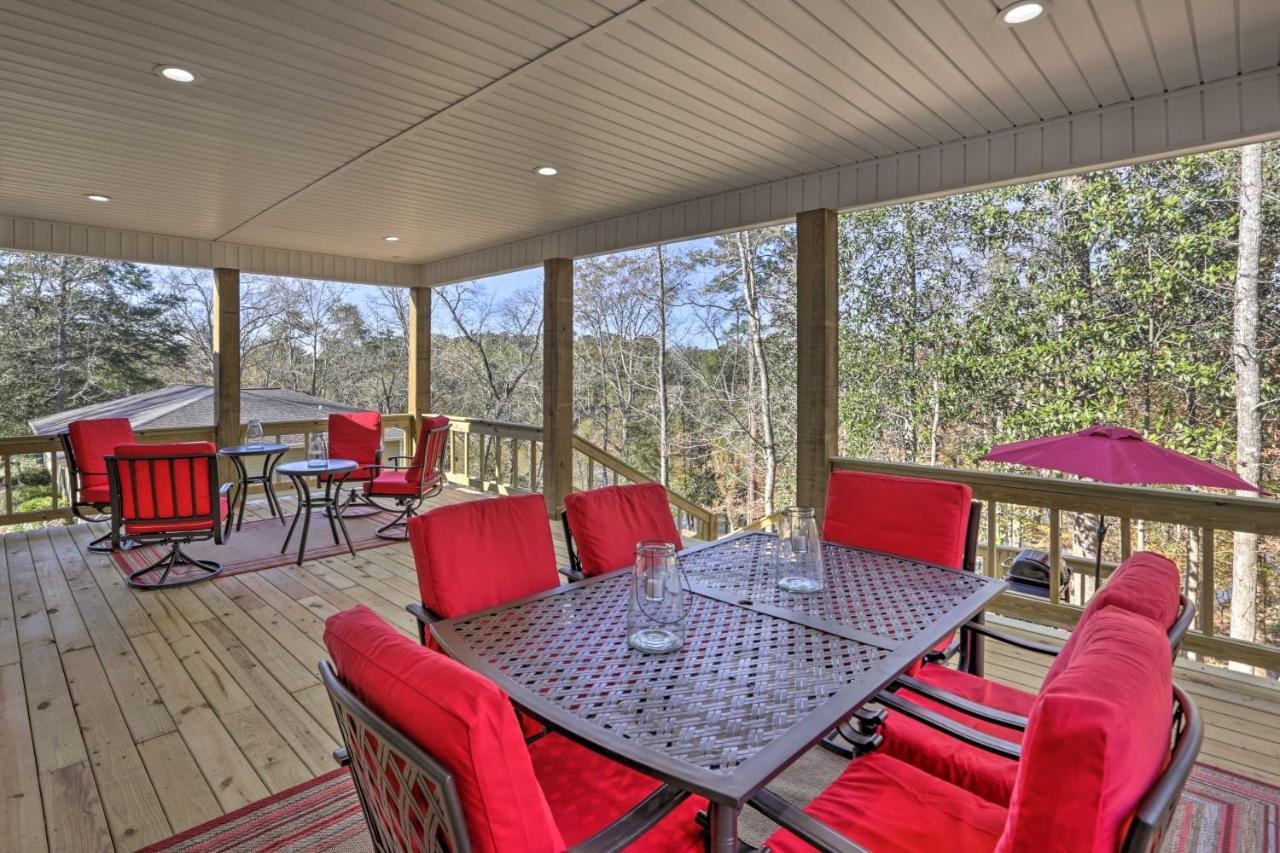 White Oak Creek Home With Views, Deck And Pool Access! Eufaula Exteriör bild