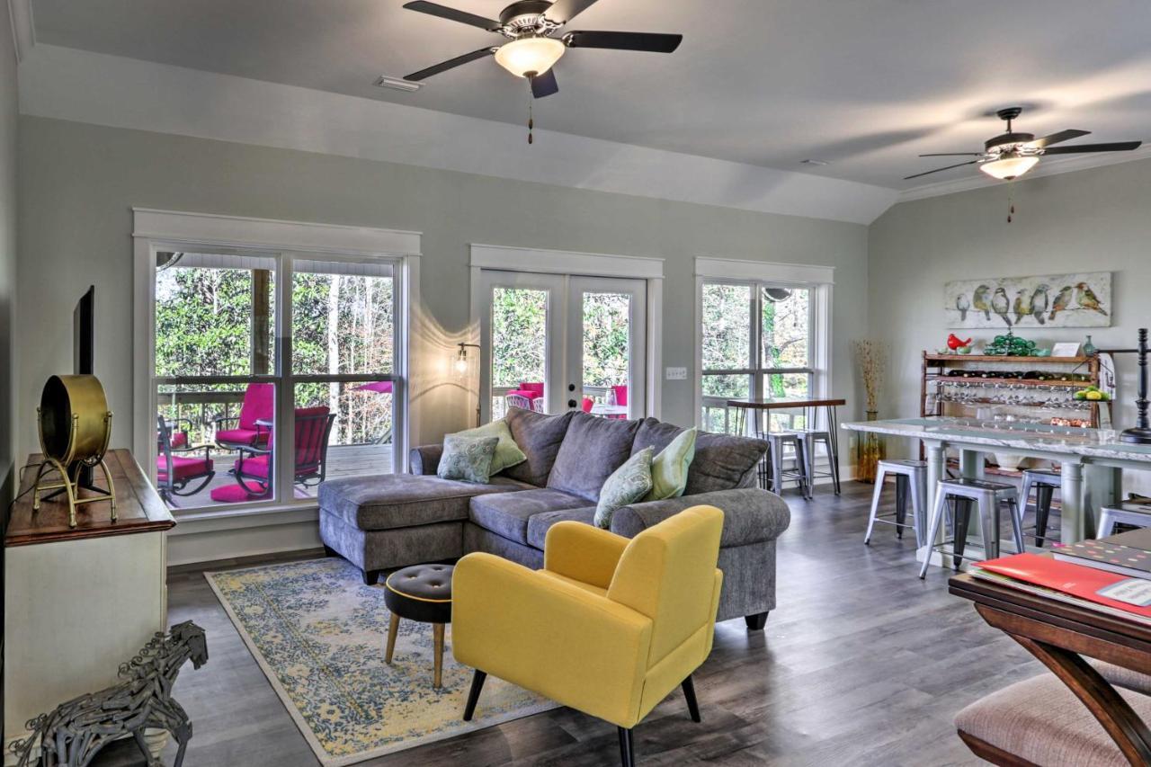 White Oak Creek Home With Views, Deck And Pool Access! Eufaula Exteriör bild