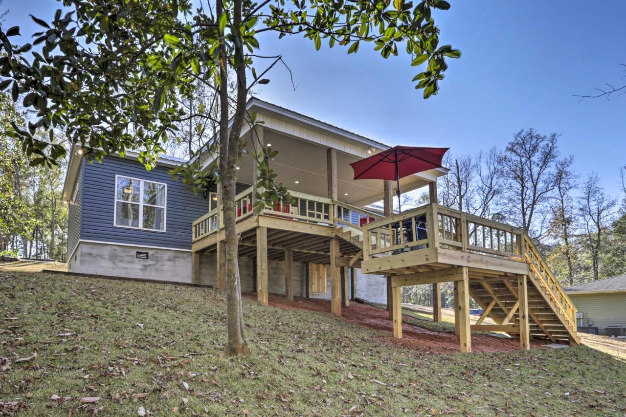 White Oak Creek Home With Views, Deck And Pool Access! Eufaula Exteriör bild